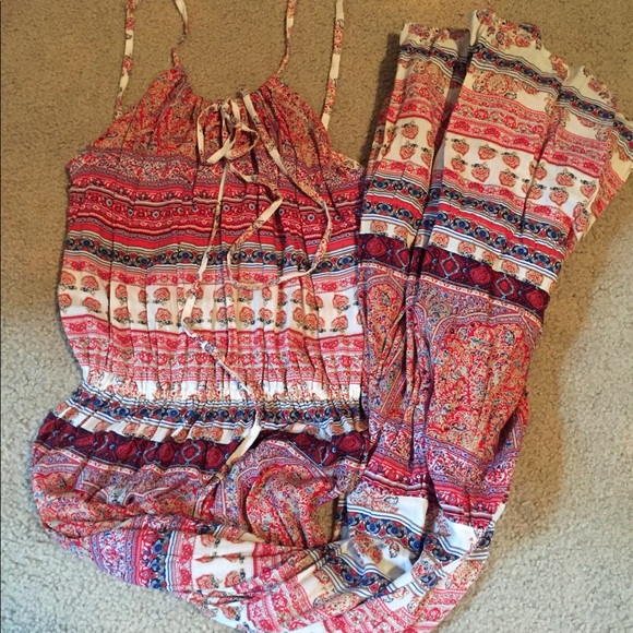 Size M batik print sundress long and flowy - Picture 7 of 7